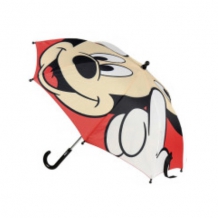 Mickey Mouse - Paraplu - Rood - 72cm