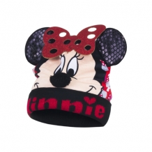 Minnie Mouse muts met oren - Zwart