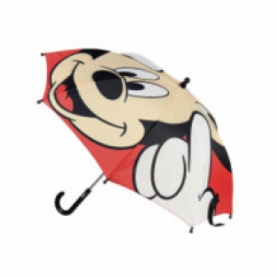 Mickey Mouse - Paraplu - Rood - 72cm